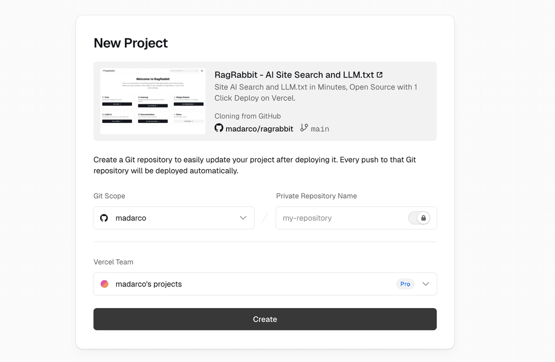 Deploy on Vercel with 1 Click